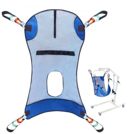 Picture of VEVOR Universal Full Body Patient Lift Sling XL-Size Patient Lift Medical Sling