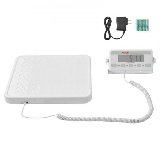 Picture of VEVOR Portable Medical Scale Digital Physician Weight Scale Anti-Slip Mat 400LBS