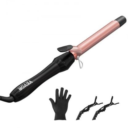 Picture of VEVOR 8 in 1 Curling Iron Set 1.25-Inch Ceramic Hair Curling Wand All Hair Types