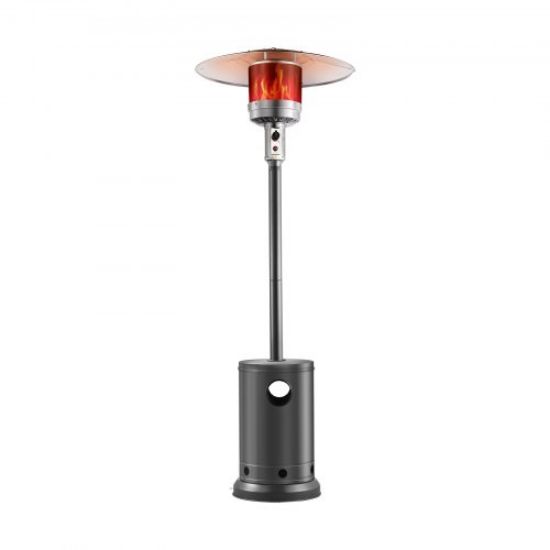 Picture of VEVOR Propane Patio Heater 48000BTU Pyramid w/Wheels for Outdoor Patio Bronze