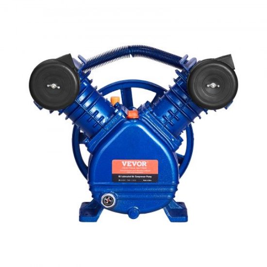 Picture of VEVOR Air Compressor Pump Head 3HP 5.8CFM @ 90PSI Twin Cylinder Piston Pump Head