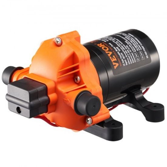 Picture of VEVOR 12V Diaphragm Pump 1.8GPM 6.81 L/min 3-Chamber Water Pump Pressure Switch