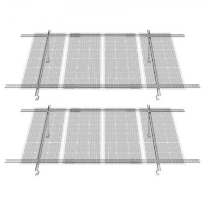 Picture of VEVOR 45-Inch Solar Panel Mount Brackets 0 - 90° Adjustable Tilt Brackets 2-Set