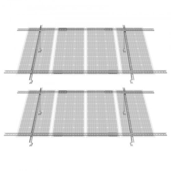 Picture of VEVOR 45-Inch Solar Panel Mount Brackets 0 - 90° Adjustable Tilt Brackets 2-Set