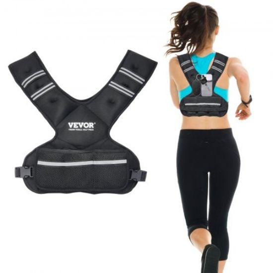 Picture of VEVOR 40lb Adjustable Weighted Vest for Men Women Strength Training Running