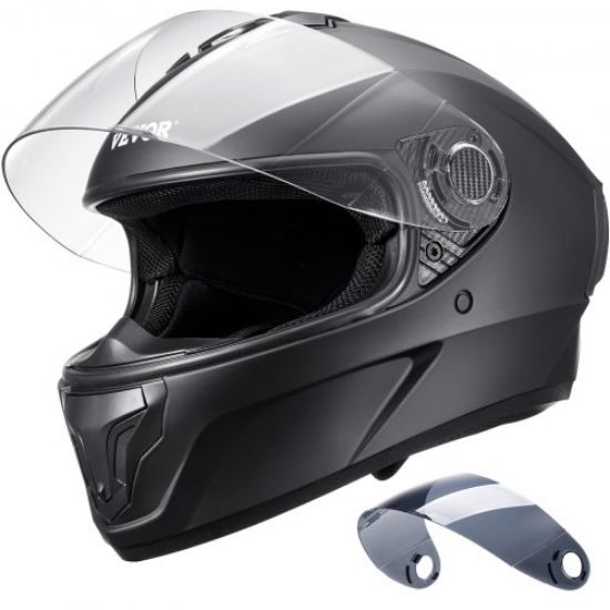 Picture of VEVOR Unmasked Motorcycle Helmet Motocross Helmet with Bluetooth Communication