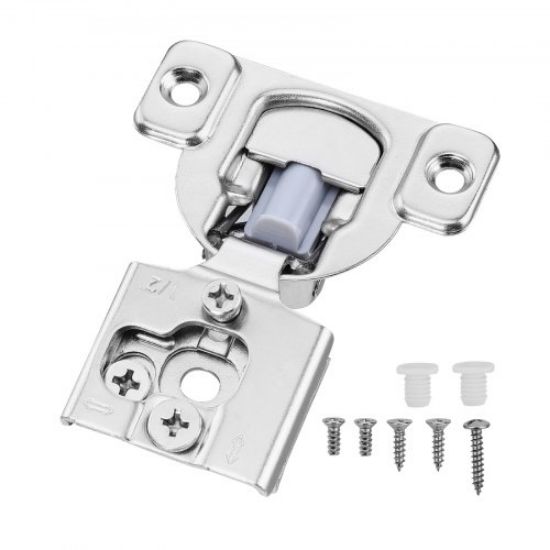 Picture of VEVOR Cabinet Door Hinges 40 Packs Full Overlay Soft Close for Framed/Frameless