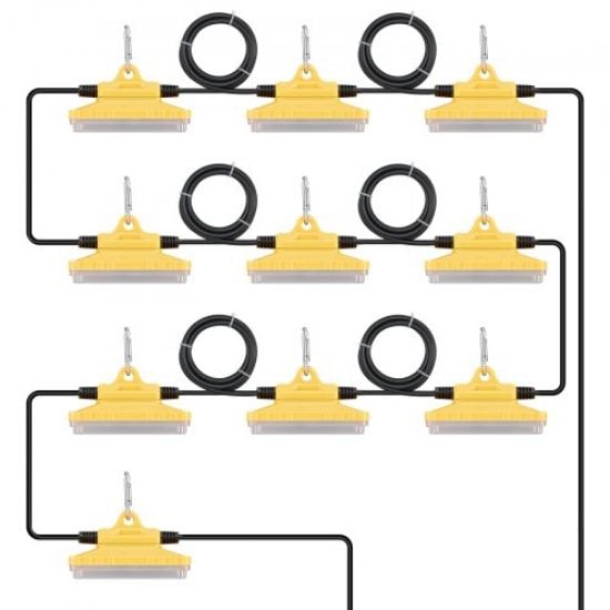 Picture of VEVOR 50FT Construction String Work Lights 75W 7500LM Connectable Waterproof