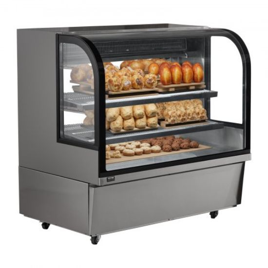 Picture of VEVOR Refrigerated Display Case Bakery Display Fridge Case 9.8 cu ft/278L 5-Tier