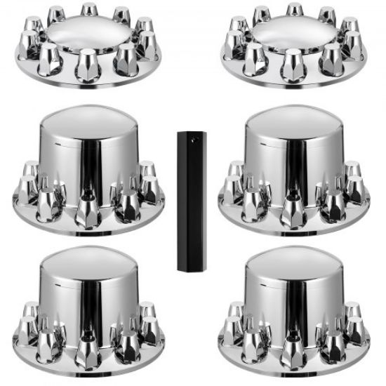 Picture of VEVOR Rear Axle Cover Combo Kit ABS Lug Nut Covers with Nut Cover Tools