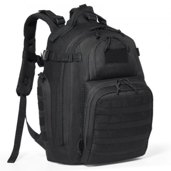 Picture of Tactical Duffle Bag 100L Gym Bag Duffle with Molle Design and Multi-mesh Bag, for workouts, cycling, gym sessions, yoga, beach trips, swimming pools, hunting, hiking, camping, practice days, weekend getaways, and many outdoor activities.