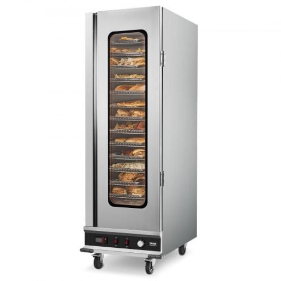 Picture of Hot Box Food Warmer 4-Tier Concession Warming Cabinet with Water Tray for Pizza