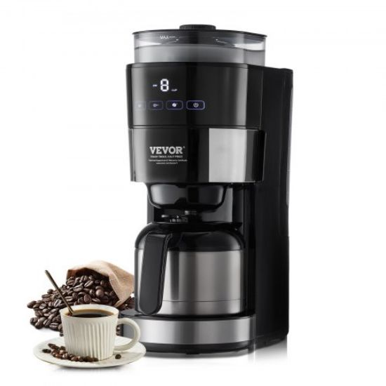 Picture of VEVOR 12-Cup Coffee Maker Drip Coffee Machine with 24-Hour Timer for Auto Brew