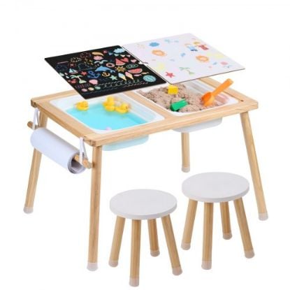 Picture of VEVOR Sensory Table for Toddlers Kids Activity Table with Double-Sided Tabletop