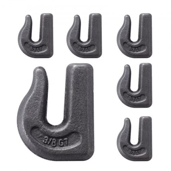 Picture of VEVOR 5/16" Tractor Bucket Hooks Grade 70 Steel Grab Hooks Heavy Duty 12,000 lbs