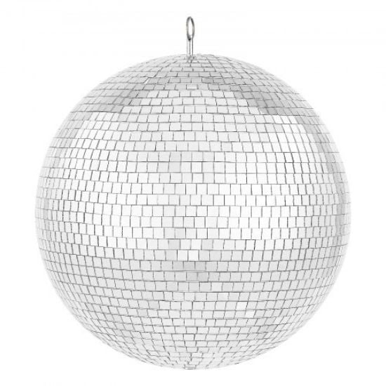 Picture of Mirror Disco Ball 12 Inch Silver Party Disco Ball with Hanging Ring