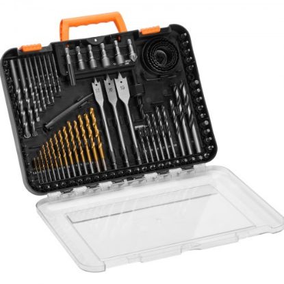 Picture of VEVOR Drill Bit Set 101PCS Screwdriver Bit Set with Carrying Case Multi-purpose