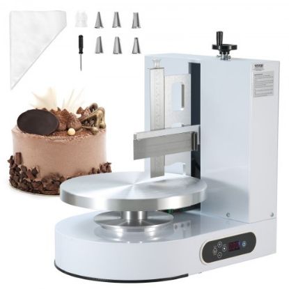 Picture of VEVOR Cake Decorating Machine Cake Frosting Spreading for 4" to 16" Cake White