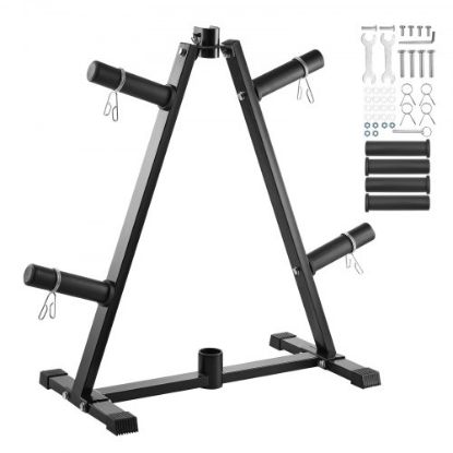 Picture of Weight Plate Rack Weight Plate Tree Home Gym Barbell Storage Stand 2 inch