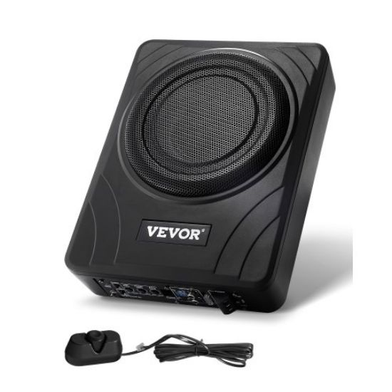 Picture of 8" 300W Under Seat Car Subwoofer Slim Powered Car/Truck Subwoofer System